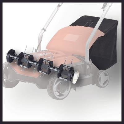 EAN 4006825655223 - Einhell GC-SC 18/28 Li-Solo Cortacésped manual Batería Negro, Rojo imagen 5