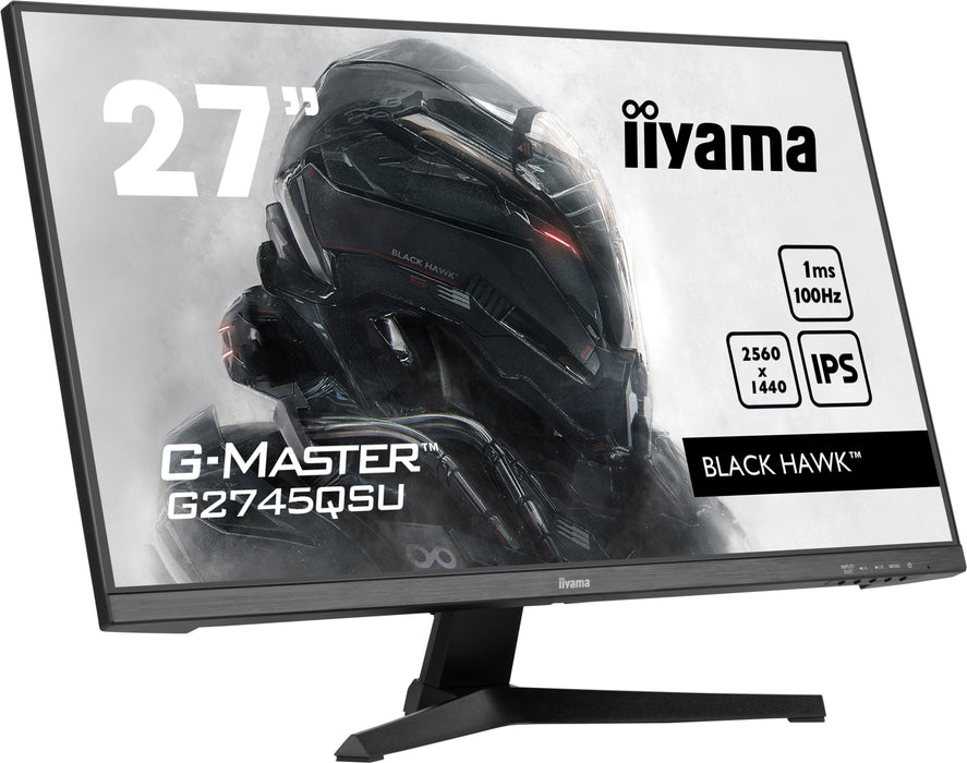 EAN 4948570122776 - iiyama G-MASTER G2745QSU-B1 pantalla para PC 68,6 cm (27") 2560 x 1440 Pixeles Dual WQHD LED Negro imagen 4