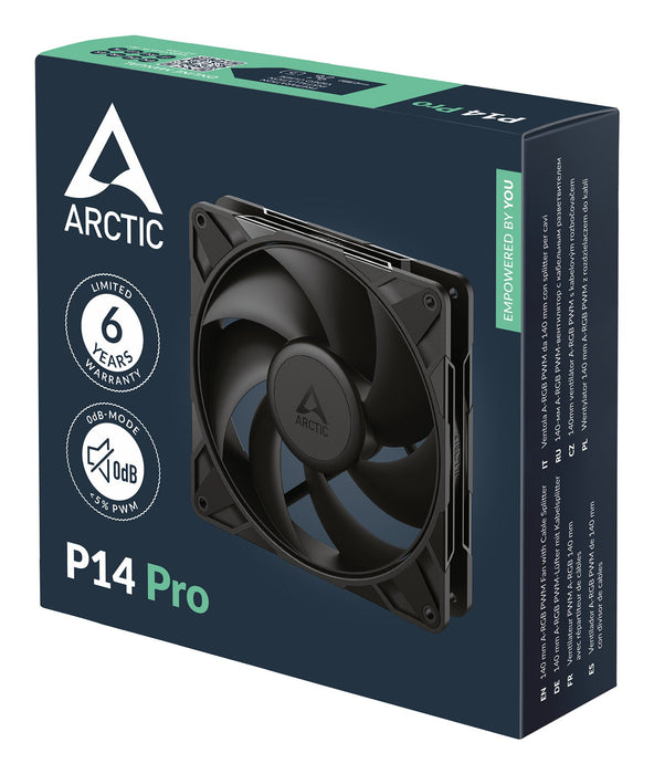 EAN 4895265000379 - ARCTIC P14 Pro Carcasa del ordenador Ventilador 14 cm Negro imagen 6