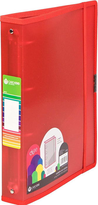 EAN 8422951044315 - CARCHIVO Dune carpeta de cartón A4+ Rojo imagen 1