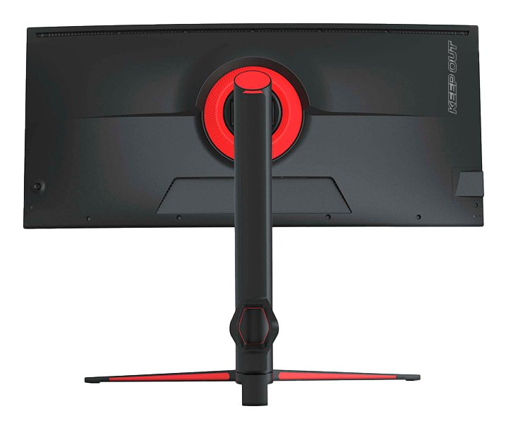 EAN 8435099533023 - KeepOut XGM34UW LED display 86,4 cm (34") 3440 x 1440 Pixeles UltraWide Quad HD Negro, Rojo imagen 2