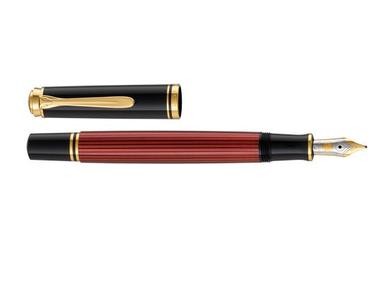 EAN 4012700928665 - Pelikan Souverän 600 pluma estilográfica Sistema de llenado integrado Negro, Oro, Rojo 1 pieza(s) imagen 4