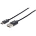 EAN 0766623354929 - Manhattan 354929 cable USB USB 2.0 2 m USB A Negro imagen 1