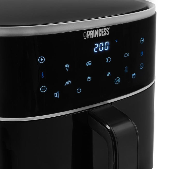 EAN 8712836980570 - Princess 01.182244.01.001 freidora Sencillo Independiente 1500 W Freidora de aire caliente Negro imagen 4