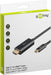 EAN 4040849756979 - Goobay 75697 adaptador de cable de vídeo 2 m USB Tipo C HDMI Negro imagen 3