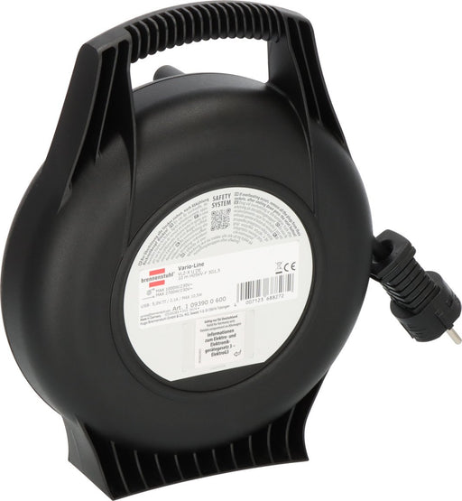 EAN 4007123688272 - Brennenstuhl 1093900600 base múltiple 10 m 3 salidas AC Interior Negro imagen 2