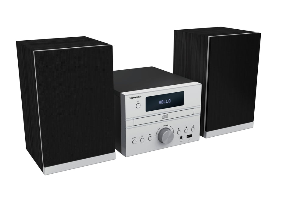 EAN 3499550361285 - Thomson MIC122BT sistema de audio para el hogar Microcadena de música para uso doméstico 50 W Negro, Plat imagen 4