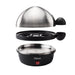 EAN 8713016030764 - Tristar EK-3076 cuecehuevos 7 huevos Negro, Acero inoxidable imagen 2