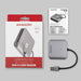 EAN 8595247906625 - Axagon CRE-S3 External card reader USB-A 3.2 Gen 1 3-slot & lun SD/microSD/CF lector de tarjeta USB 3.2 G imagen 7