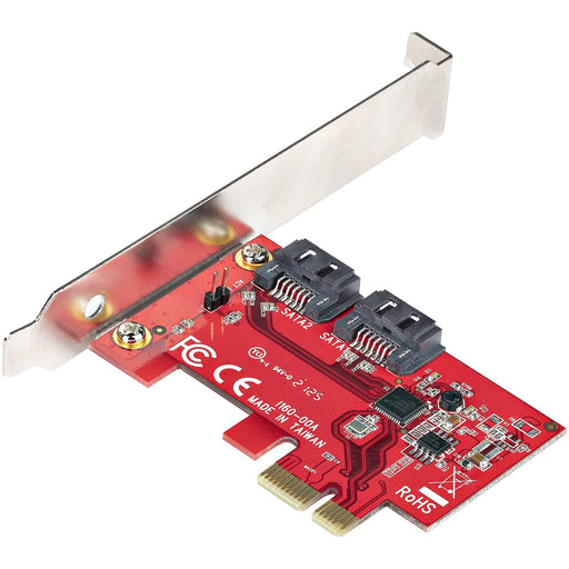 EAN 0065030895545 - StarTech.com 2P6G-PCIE-SATA-CARD tarjeta y adaptador de interfaz Interno imagen 2