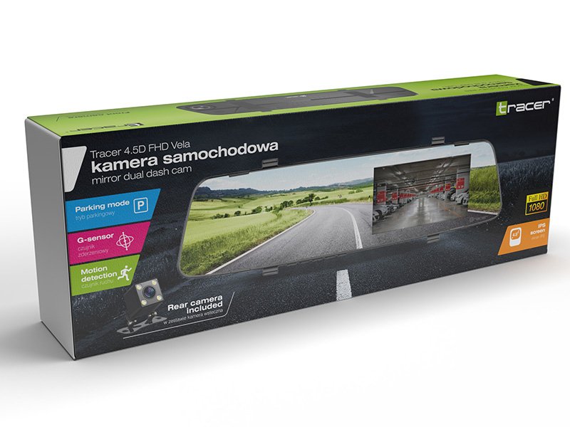 EAN 5907512868058 - Tracer TRAKAM46937 cámara de salpicadero Full HD Encendedor de cigarrillos Negro imagen 5