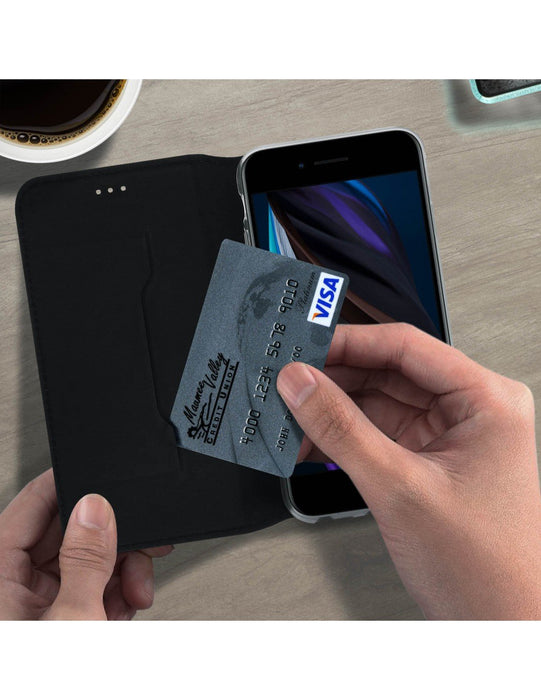 EAN 3614260014140 - Akashi ALTFOLIOIP7BL funda para teléfono móvil Folio Negro imagen 6