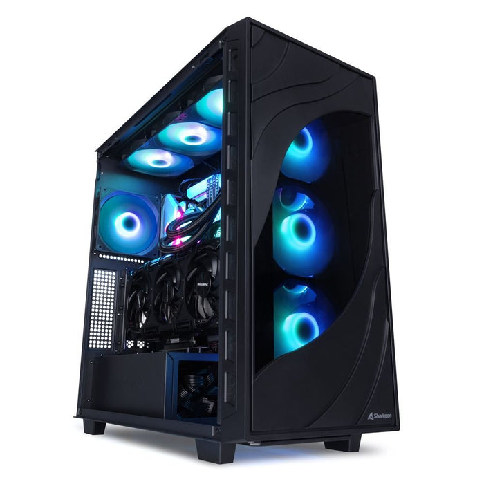 EAN 4044951041152 - Sharkoon REBEL C80G RGB Midi Tower Negro imagen 11
