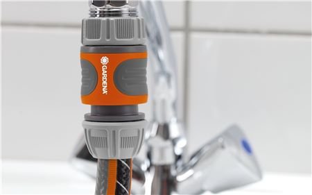 EAN 4078500010269 - Gardena 18285-20 accesorio para manguera Conector de manguera Gris, Naranja 1 pieza(s) imagen 2