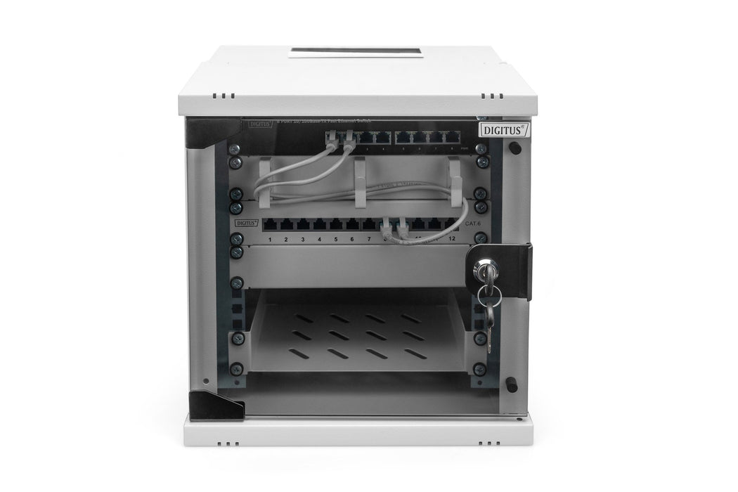 EAN 4016032493624 - Digitus DN-49100 armario rack 6U Bastidor de pared Gris imagen 2