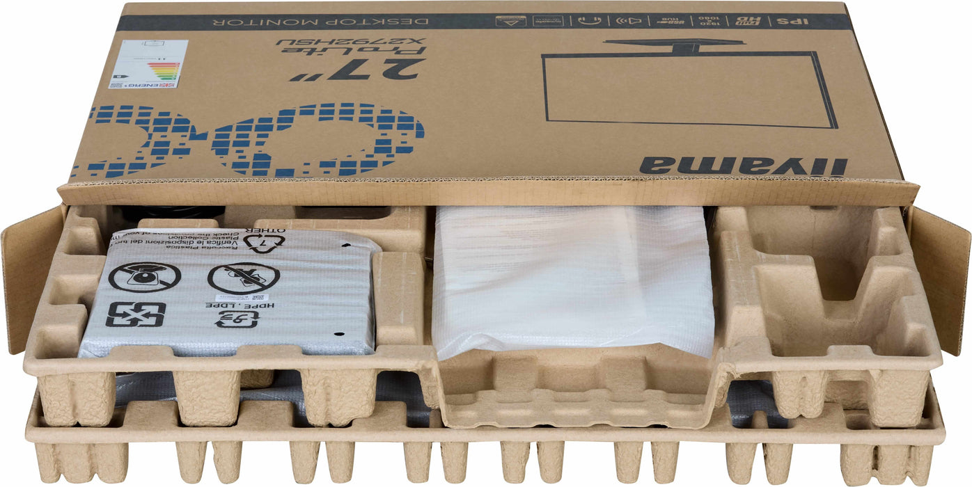 EAN 4948570126170 - iiyama ProLite X2792QSU-B1 pantalla para PC 68,6 cm (27") 2560 x 1440 Pixeles Quad HD Negro imagen 15