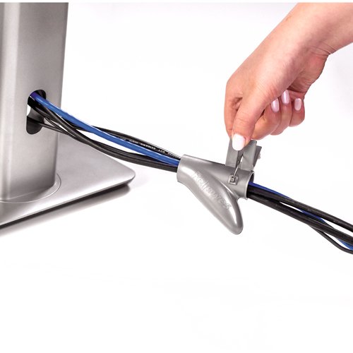 EAN 0043859748655 - Fellowes CableZip Piso Tubo flexible para protección de cables Plata 1 pieza(s) imagen 2