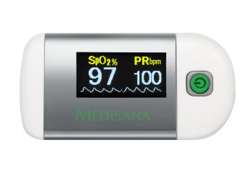 EAN 4015588794551 - Medisana PM 100 monitor de ritmo cardiaco Dedo Plata, Blanco imagen 2