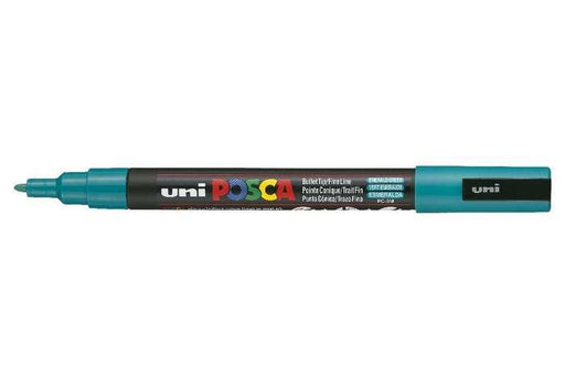 EAN 4902778036815 - POSCA uni PC-3M marcador 1 pieza(s) Punta redonda Verde imagen 1