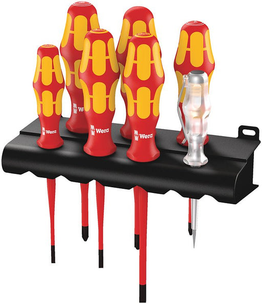 EAN 4013288160713 - Wera 160 iS/7 Juego Destornillador plano imagen 1