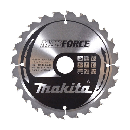 EAN 0088381421058 - Makita B-32247 hoja de sierra circular 19 cm 1 pieza(s) imagen 1