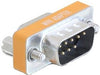 EAN 4043619652556 - DeLOCK 65255 cambiador de género para cable 9-p Sub-D Plata, Amarillo imagen 1