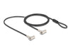EAN 4043619209354 - Navilock 20935 cable antirrobo Negro, Plata 1,8 m imagen 1