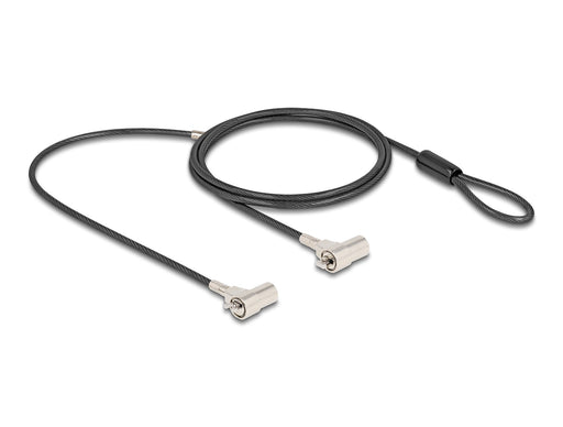 EAN 4043619209354 - Navilock 20935 cable antirrobo Negro, Plata 1,8 m imagen 1