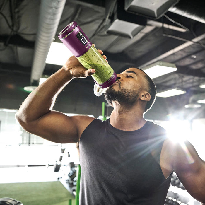 EAN 622356279741 - Ninja BC151EUPR licuadora Batidora de vaso portátil Púrpura, Transparente imagen 8