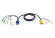 EAN 0672792151071 - ATEN 2L-5302P cable para video, teclado y ratón (kvm) Negro imagen 1
