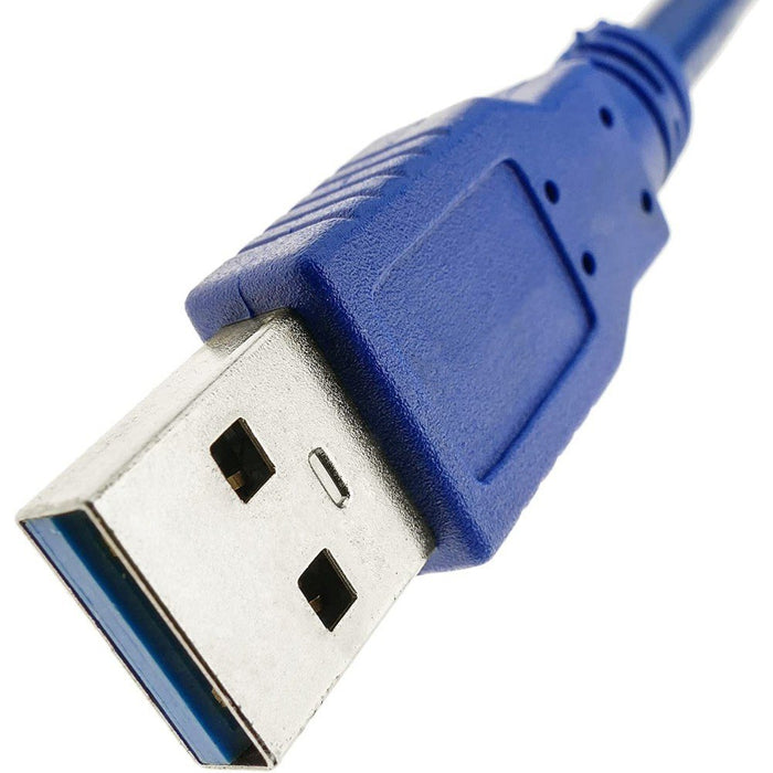 EAN 8057685306219 - Techly 0.5m USB 3.0 AB M/M cable USB USB 3.2 Gen 1 (3.1 Gen 1) 0,5 m USB A USB B Azul imagen 6