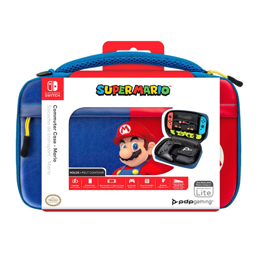 EAN 0708056068387 - PDP Commuter: Power Pose Mario Funda protectora rígida Nintendo Azul, Rojo imagen 2
