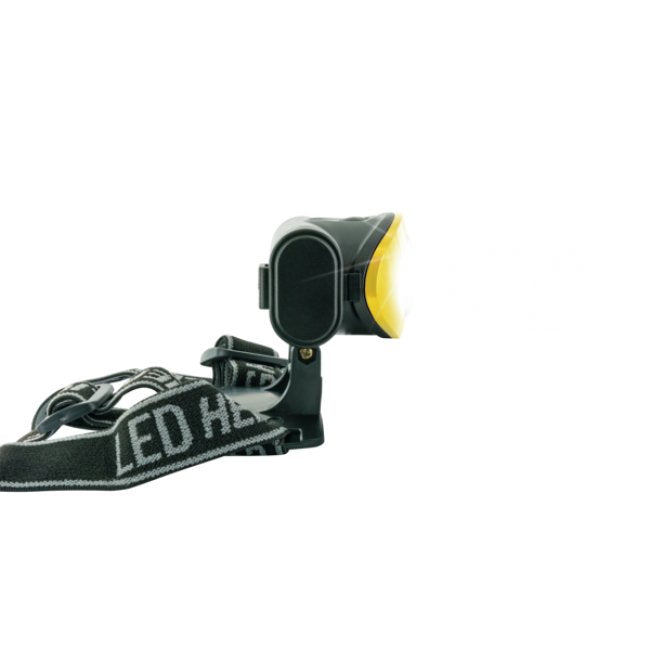 EAN 4004005030297 - Schwaiger WLED 40 Negro, Amarillo Linterna con cinta para cabeza COB LED imagen 4