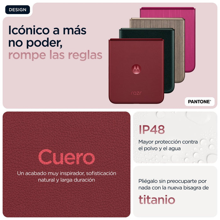 EAN 840023293214 - Motorola razr 60 ultra 17,7 cm (6.96") SIM doble Android 15 5G USB Tipo C 16 GB 512 GB 4700 mAh Burdeos imagen 32