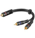EAN 4040849336522 - Goobay AVK 308-0020 0.2m PL cable de audio 0,2 m RCA 2 x RCA Negro imagen 1