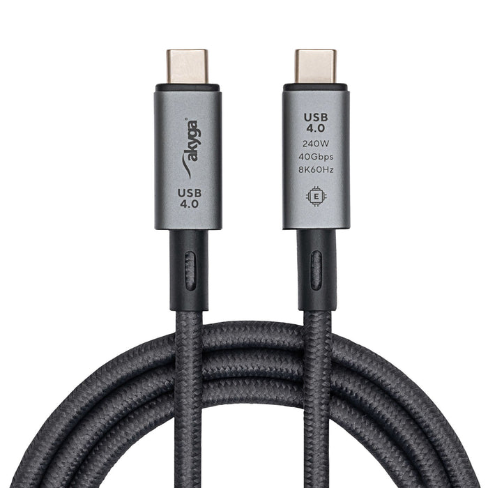 EAN 5901720137968 - Akyga AK-USB-45 cable USB USB4 Gen 3x2 1 m USB C Negro imagen 4