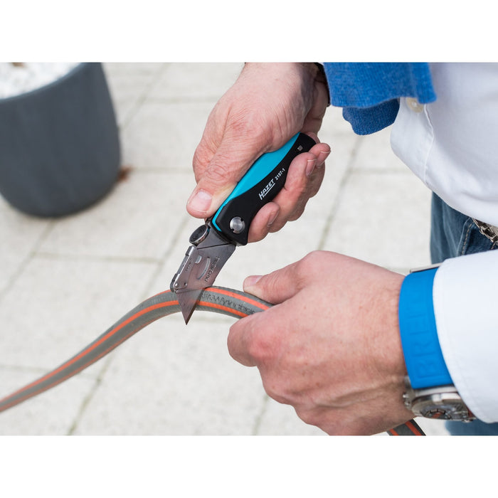 EAN 4000896147236 - HAZET 2157-1 navaja de bolsillo Negro, Azul imagen 2