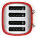 EAN 8017709263355 - Smeg TSF03RDEU tostadora 6 4 rebanada(s) 2000 W Rojo imagen 4