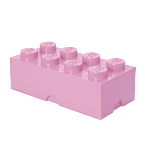EAN 5706773400485 - Room Copenhagen LEGO Storage Brick 8 Caja de almacenaje Rosa imagen 1