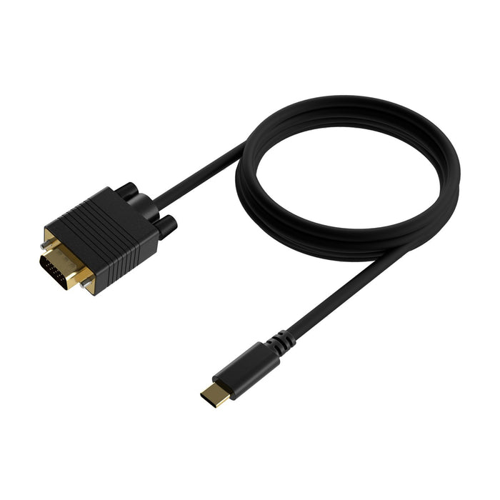 EAN 8436574708226 - AISENS A109-0693 adaptador de cable de vídeo 1,8 m USB Tipo C VGA (D-Sub) imagen 2