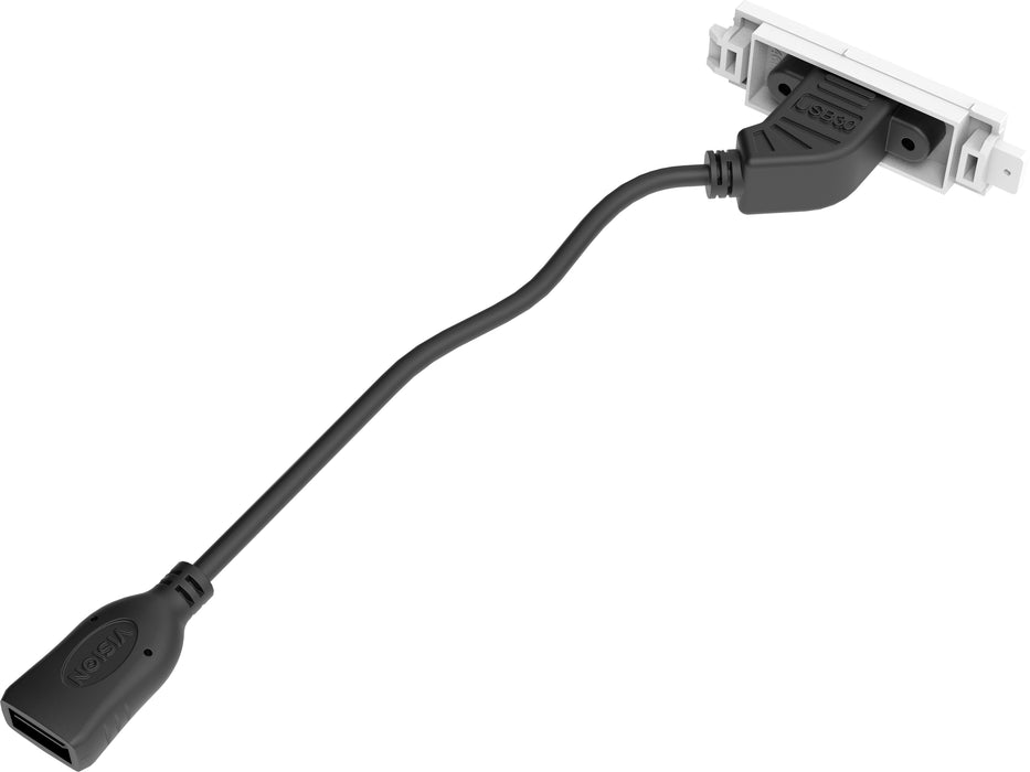 EAN 3446581000003 - Vision TC3 USBB toma de corriente USB Blanco imagen 2