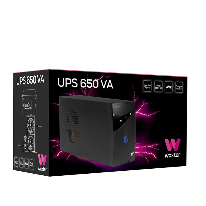 EAN 8435089015294 - Woxter PE26-062 sistema de alimentación ininterrumpida (UPS) 0,65 kVA 360 W 3 salidas AC imagen 6