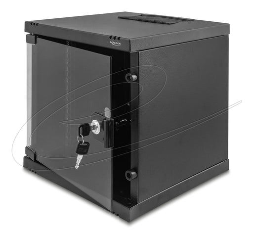 EAN 4043619434220 - DeLOCK 43422 armario rack 6U Estante montado en suelo/pared/independiente Negro imagen 2