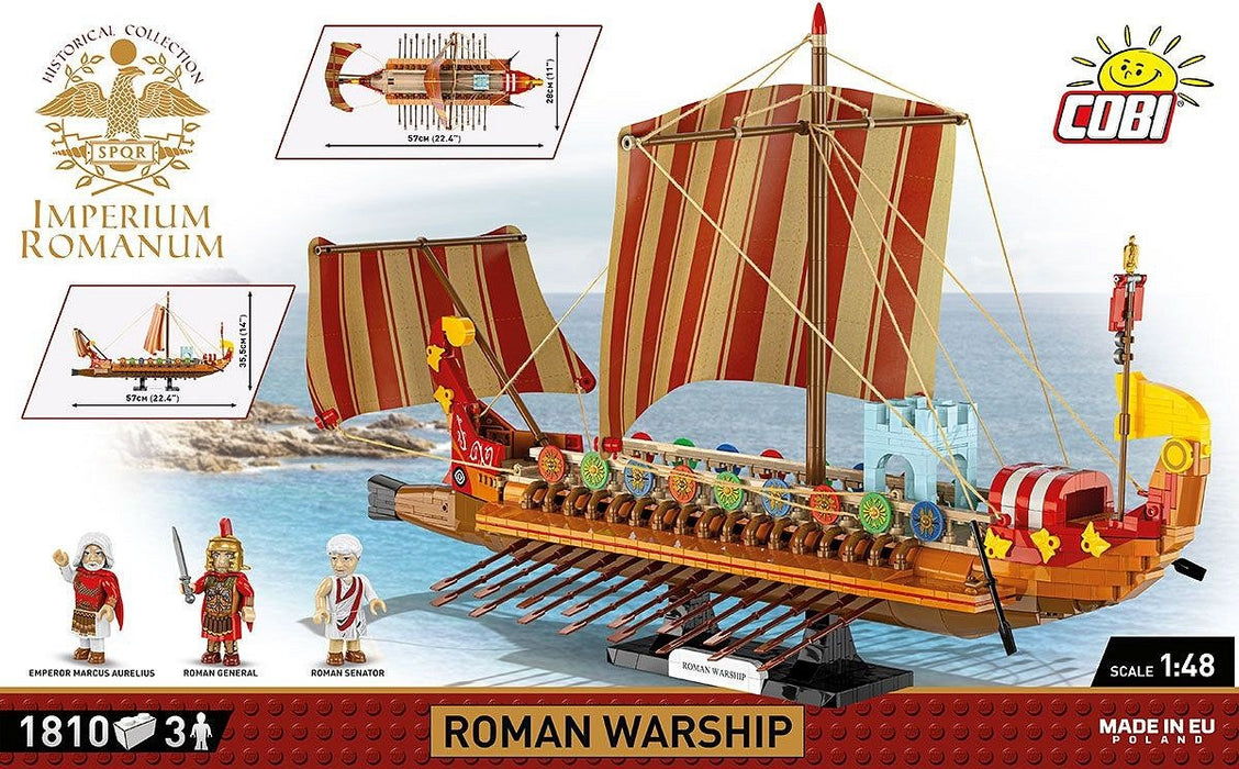 EAN 5902251200718 - COBI Roman Warship imagen 4