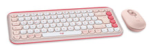 EAN 5099206127623 - Logitech 920-013108 teclado Ratón incluido Universal Bluetooth QWERTZ Alemán Rosa, Blanco imagen 2