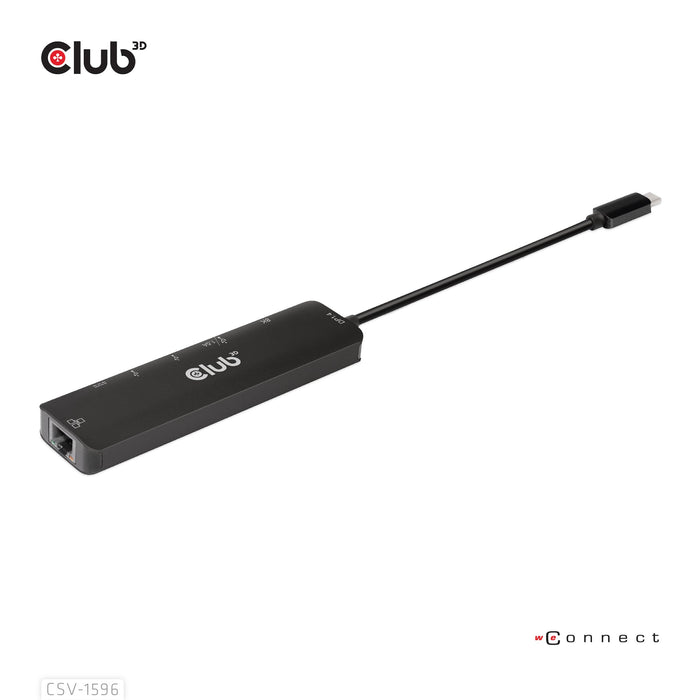 EAN 8719214472344 - CLUB3D CSV-1596 base para portátil y replicador de puertos USB 3.2 Gen 1 (3.1 Gen 1) Type-C Negro imagen 4