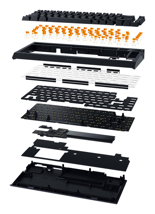 EAN 8887910073803 - Razer BlackWidow V4 Pro teclado Juego USB + Bluetooth QWERTY Inglés de EE. UU. Negro imagen 9