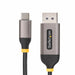 EAN 0065030901291 - StarTech.com 142-USBC-DP-8K-10F adaptador de cable de vídeo Negro, Gris imagen 2