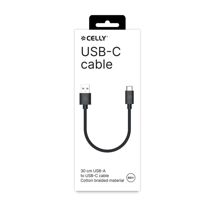 EAN 8021735209263 - Celly -A A USB-C 30CM 60W cable USB imagen 4