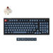 EAN 4895248878063 - Keychron V5 Max teclado Universal RF Wireless + Bluetooth QWERTZ Alemán Negro, Azul oscuro imagen 2